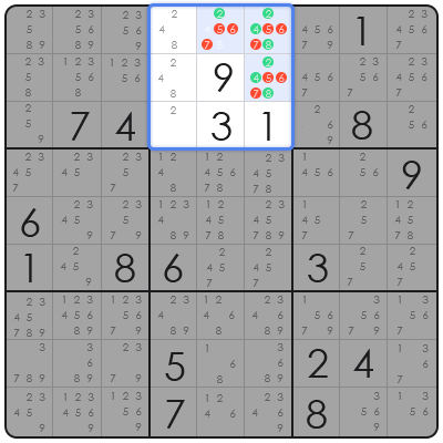 sudoku swordfish technique